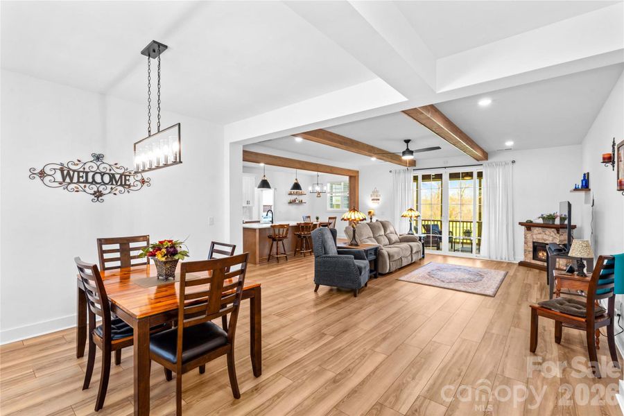 Furnished interior view inside a new home in , Harmony (Image 37). Furnished interior view inside a new home in , Harmony (Image 37).