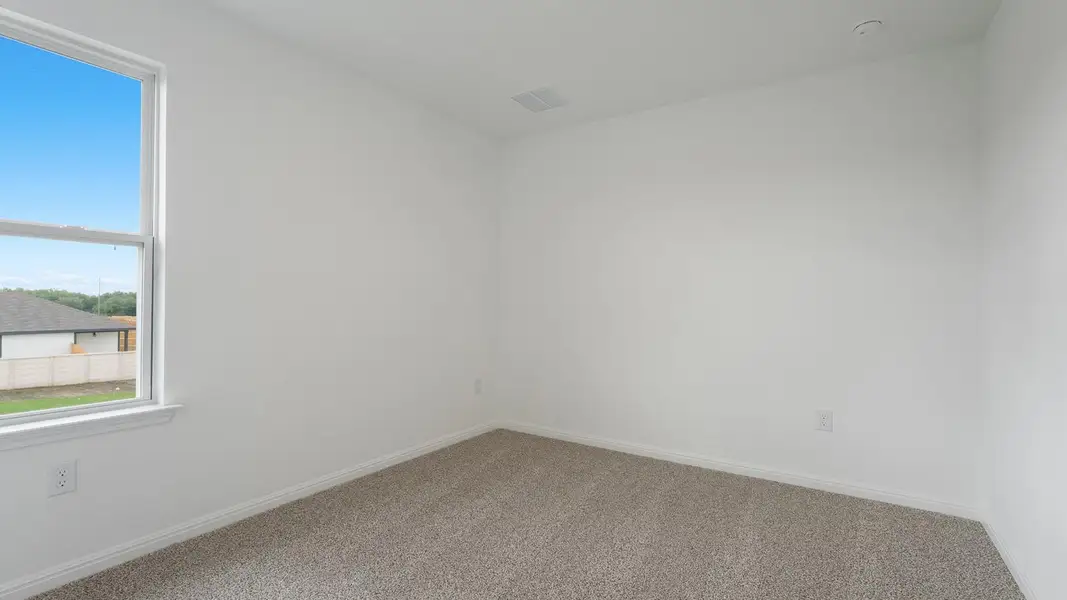 Spacious, unfurnished interior of a new home in Prairie Lakes, Buda (Image 11).