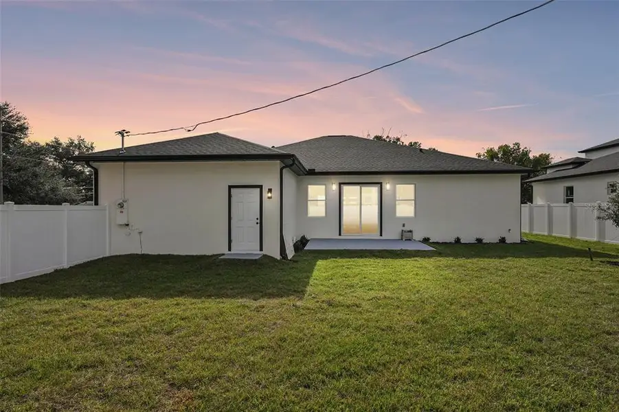 Exterior details and patio area of a home in , Clearwater (Image 4). Exterior details and patio area of a home in , Clearwater (Image 4).