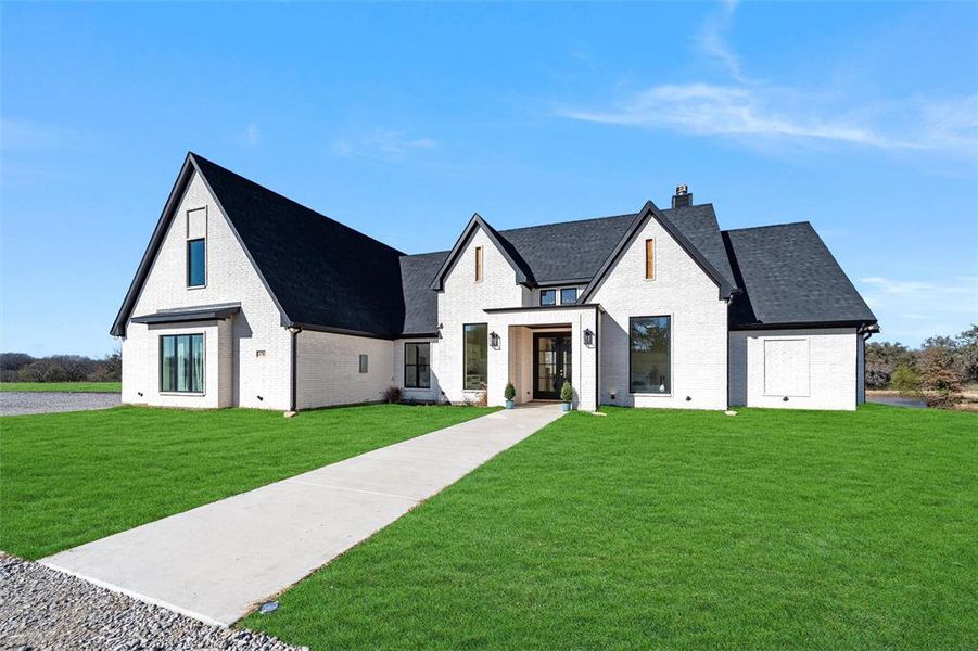 Front exterior of a new home in , Boyd, TX, highlighting curb appeal (Image 25).