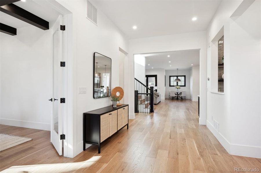 Furnished interior view inside a new home in , Denver (Image 14).