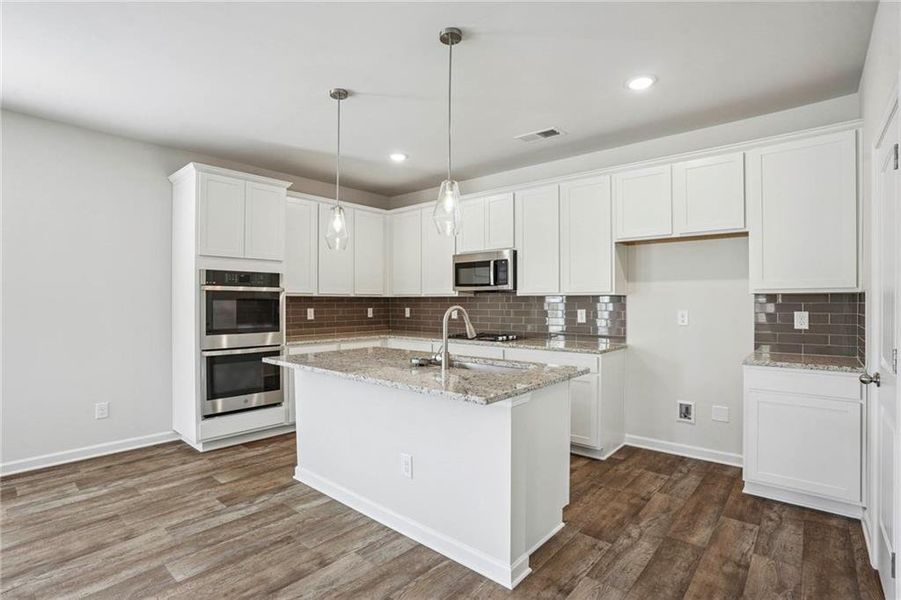 Furnished interior view inside a new home in Conner Springs, Social Circle (Image 4).