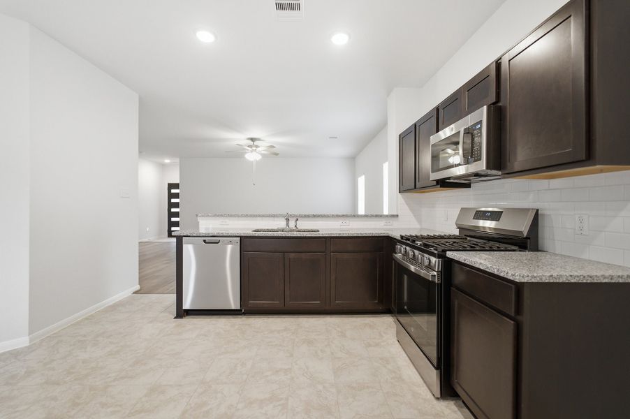 Furnished interior view inside a new home in Hayden Estates, Buckeye (Image 5).
