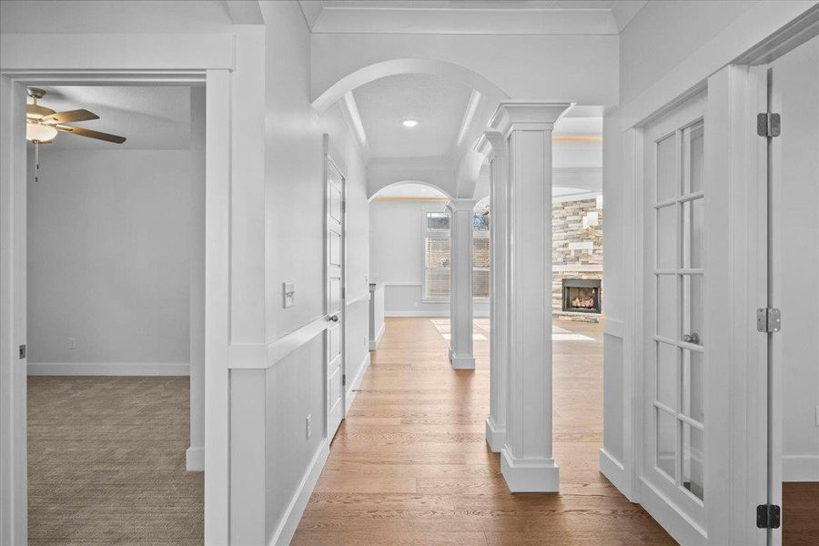 Spacious, unfurnished interior of a new home in Lakeside at Blue Ridge Plantation, Taylors (Image 15).