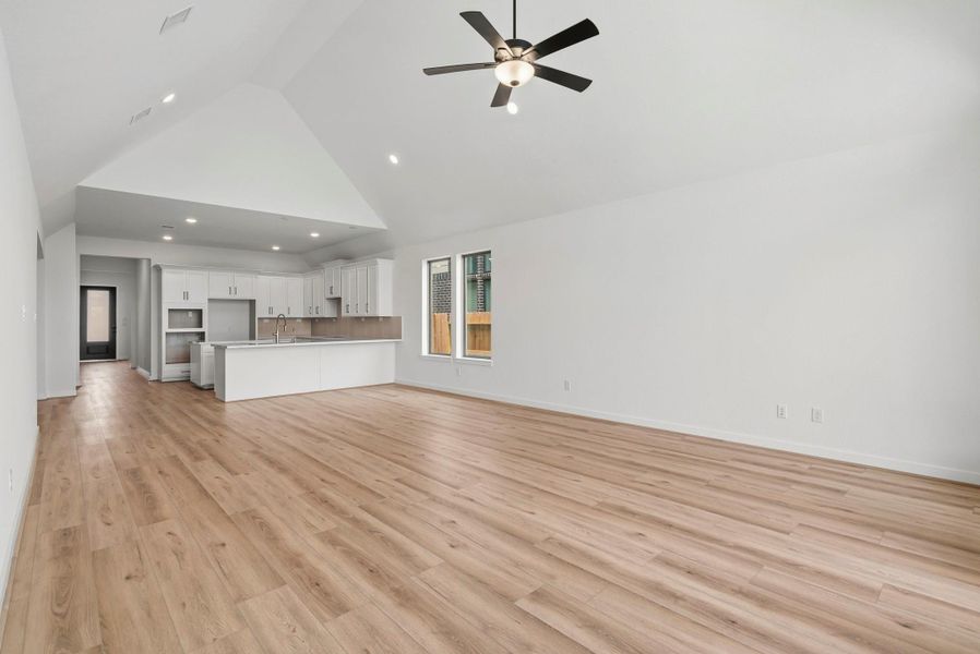 Spacious, unfurnished interior of a new home in , Katy (Image 9). Spacious, unfurnished interior of a new home in , Katy (Image 9).
