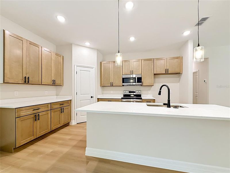 Furnished interior view inside a new home in , Eustis (Image 16).
