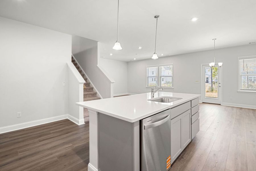 Furnished interior view inside a new home in Waterways, Richmond Hill (Image 6).