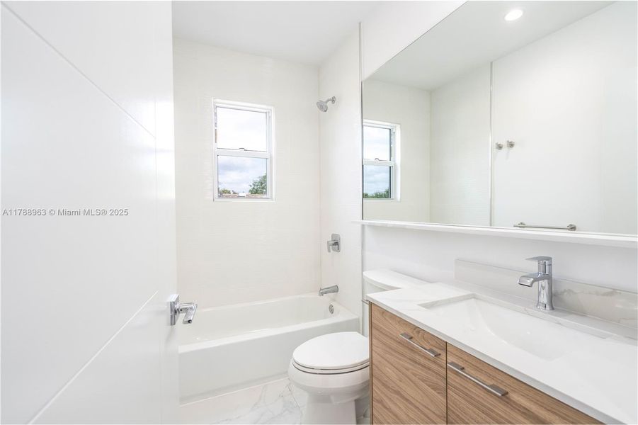 Furnished interior view inside a new home in , Miami (Image 3).