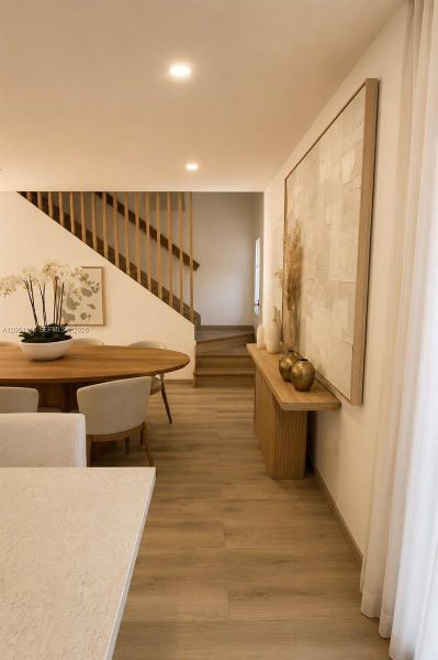 Furnished interior view inside a new home in , Florida City (Image 11).