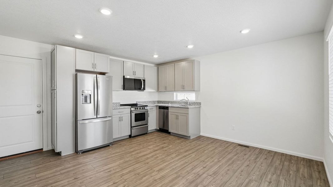 Furnished interior view inside a new home in Banning Lewis Ranch, Colorado Springs (Image 6).