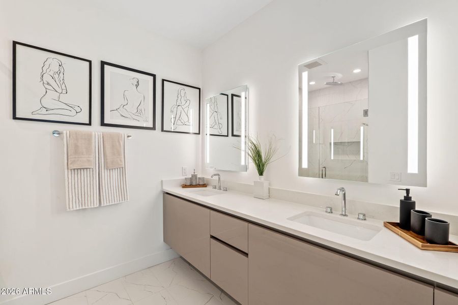 Spa-Inspired Primary Bathroom