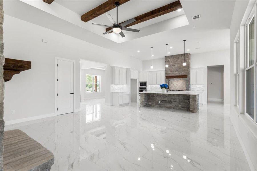 Spacious, unfurnished interior of a new home in , Bertram (Image 37). Spacious, unfurnished interior of a new home in , Bertram (Image 37).