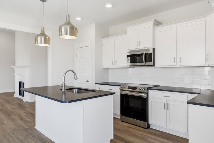 Furnished interior view inside a new home in Westfield Garden Homes, Gallatin (Image 4).