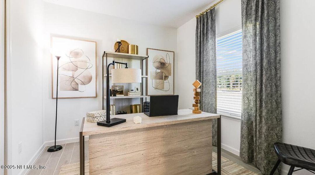 Furnished interior view inside a new home in Granary Park: Granary Park 50s, Green Cove Springs (Image 31). Furnished interior view inside a new home in Granary Park: Granary Park 50s, Green Cove Springs (Image 31).