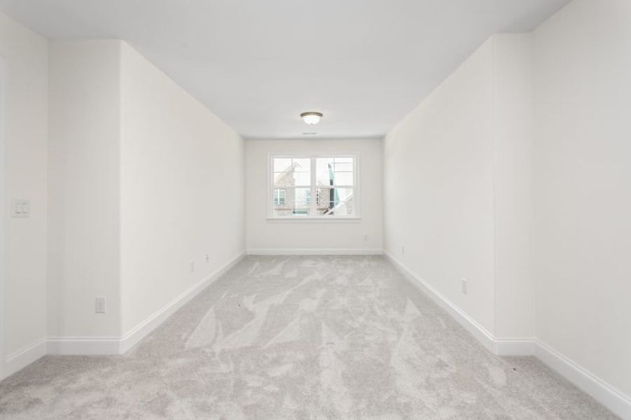 Representative unfurnished interior of a home built from the Devon by Keystone Homes NC in Trellises, High Point (Image 55).
