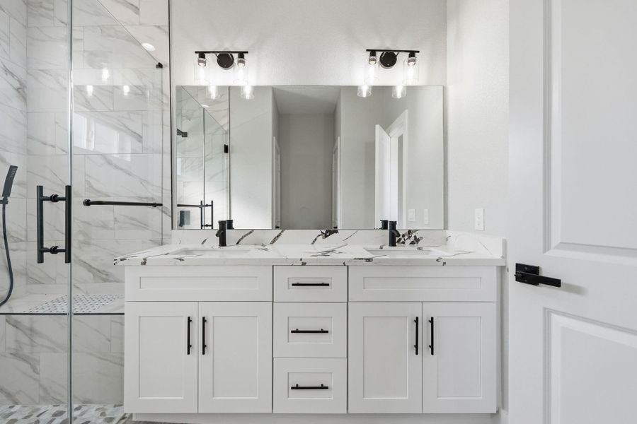 Furnished interior view inside a new home in , Trinity (Image 12).