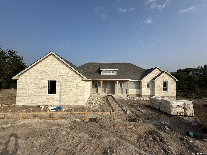 In-progress construction of a new home in Jordan's Ranch, San Antonio, TX (Image 6).