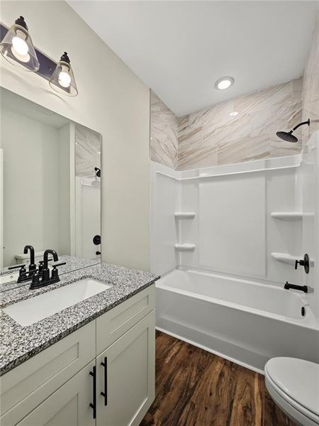 Furnished interior view inside a new home in , Austell (Image 5).