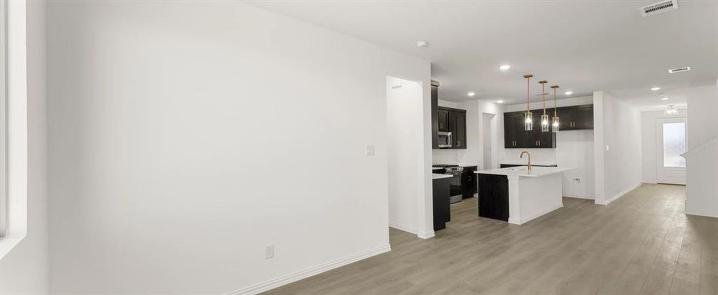 Open Kitchen-Dining Room