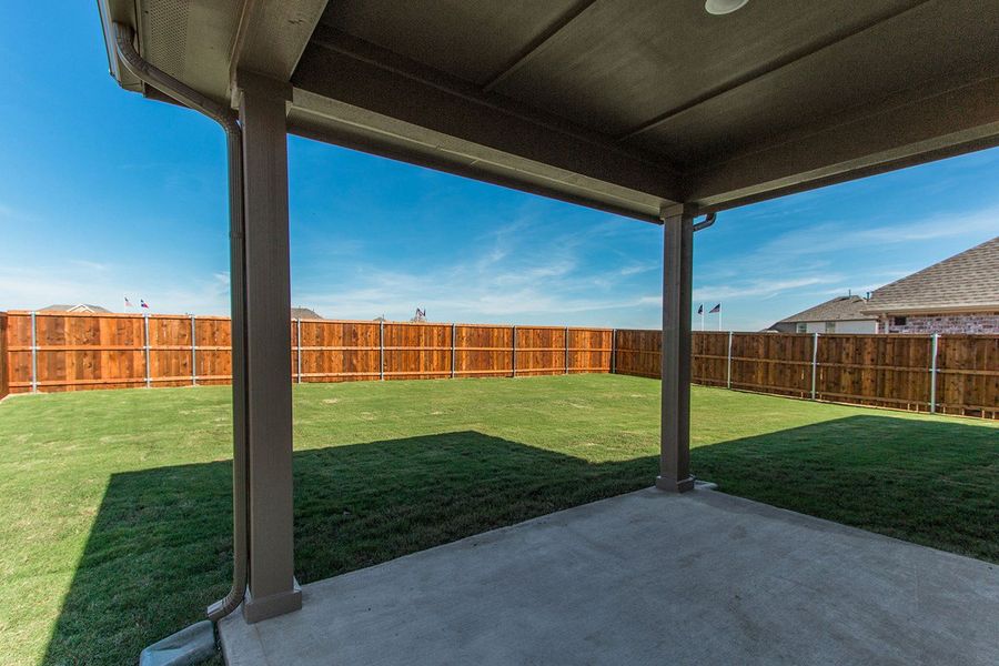 The Clairmont - Covered Patio