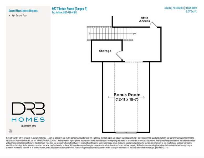 2D floor plan layout of this home in Fox Hollow, Spartanburg, SC (Image 4). 2D floor plan layout of this home in Fox Hollow, Spartanburg, SC (Image 4).