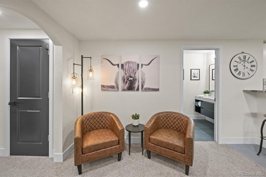 Furnished interior view inside a new home in , Golden (Image 11).