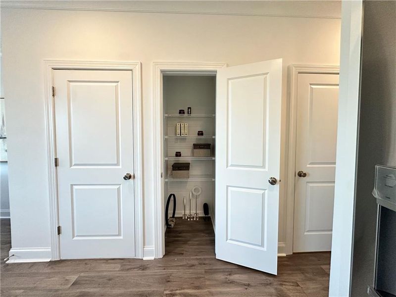 Furnished interior view inside a new home in Market Square at Sawnee Village, Cumming (Image 17).