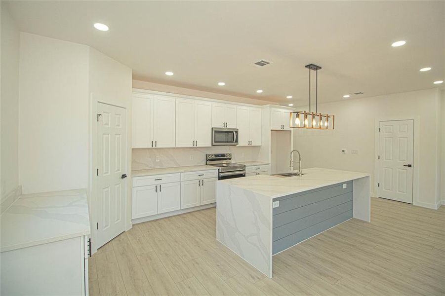 Furnished interior view inside a new home in , Livingston (Image 6). Furnished interior view inside a new home in , Livingston (Image 6).