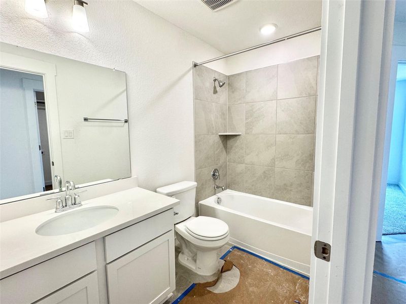 Furnished interior view inside a new home in Carillon, Manor (Image 5).