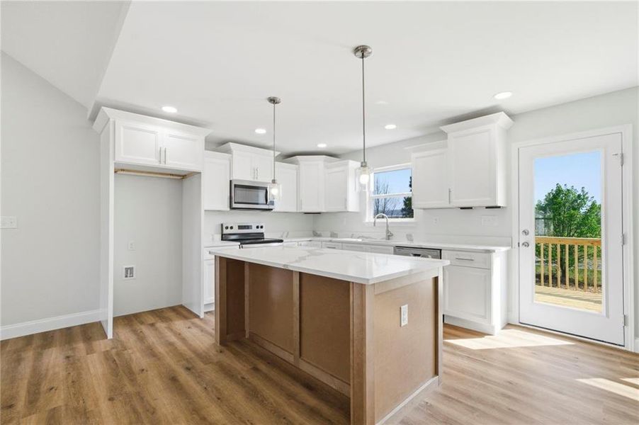 Furnished interior view inside a new home in , Eton (Image 12).