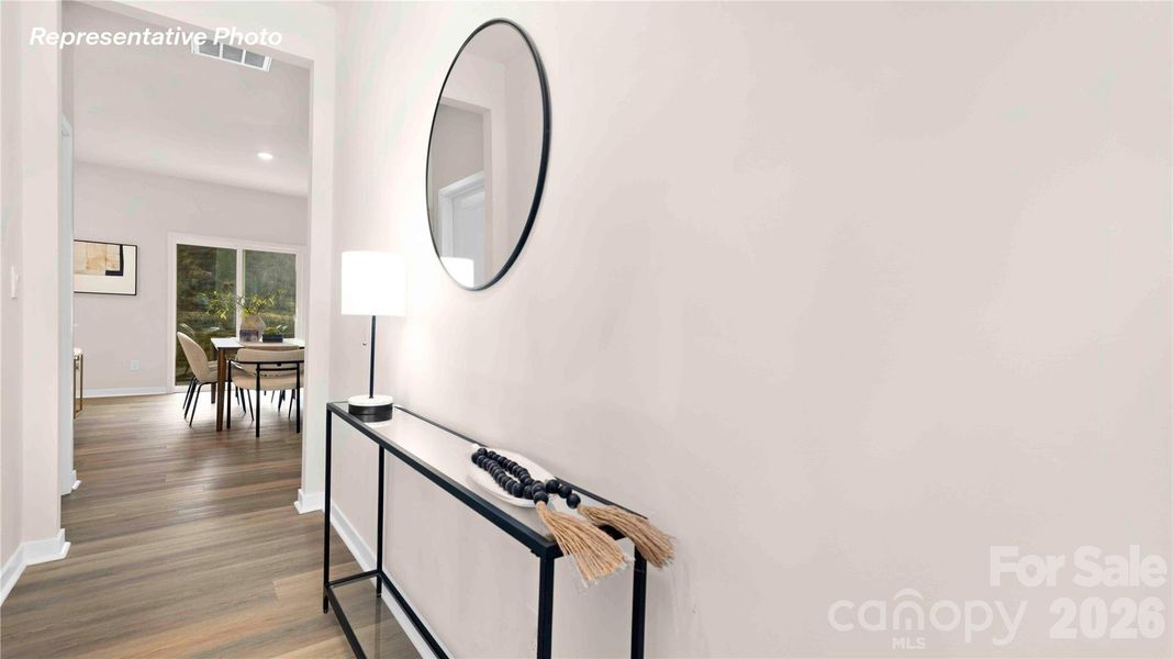 Furnished interior view inside a new home in Cline Village, Conover (Image 10). Furnished interior view inside a new home in Cline Village, Conover (Image 10).