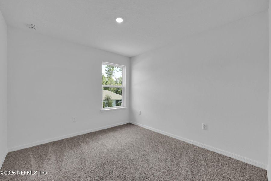 Spacious, unfurnished interior of a new home in Hyland Trail, Green Cove Springs (Image 26). Spacious, unfurnished interior of a new home in Hyland Trail, Green Cove Springs (Image 26).