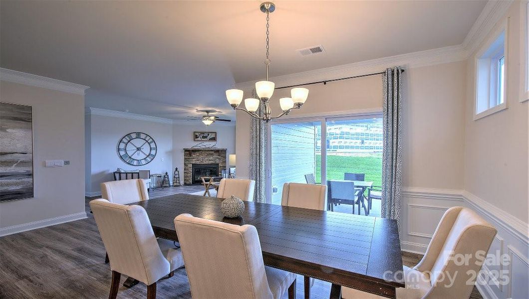 Furnished interior view inside a new home in Cantrell Hills, Hendersonville (Image 5). Furnished interior view inside a new home in Cantrell Hills, Hendersonville (Image 5).