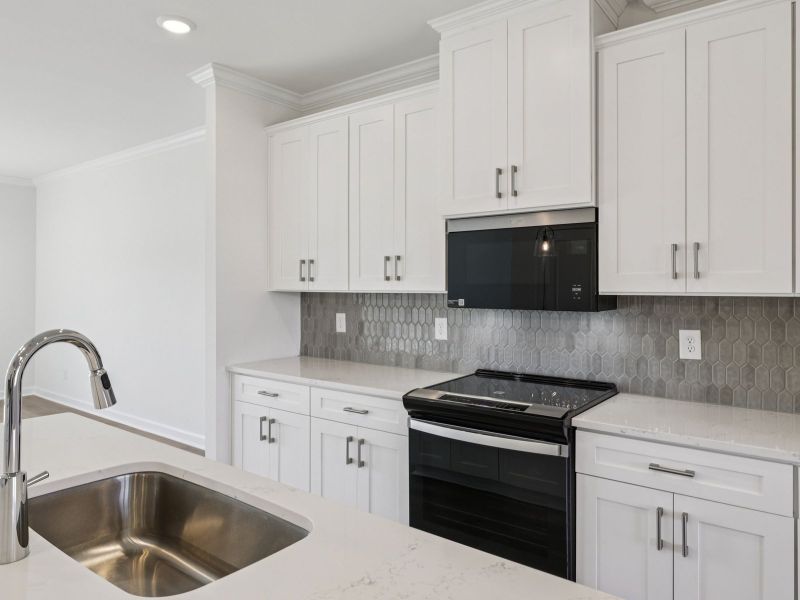Furnished interior view inside a new home in Meadows at Wilson Farms - The Heights Series, Fort Mill (Image 4).