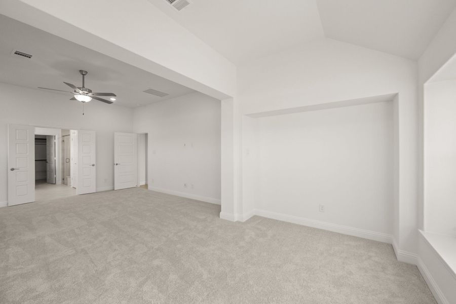 Spacious, unfurnished interior of a new home in Timberbrook, Justin (Image 23). Spacious, unfurnished interior of a new home in Timberbrook, Justin (Image 23).