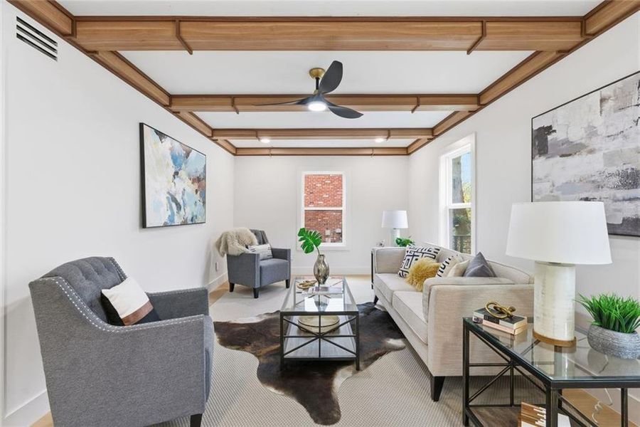 Furnished interior view inside a new home in , Brookhaven (Image 9).