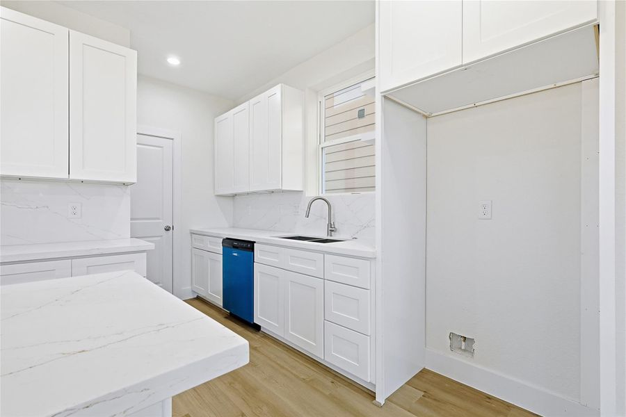 Fridge included will be install prior to closing