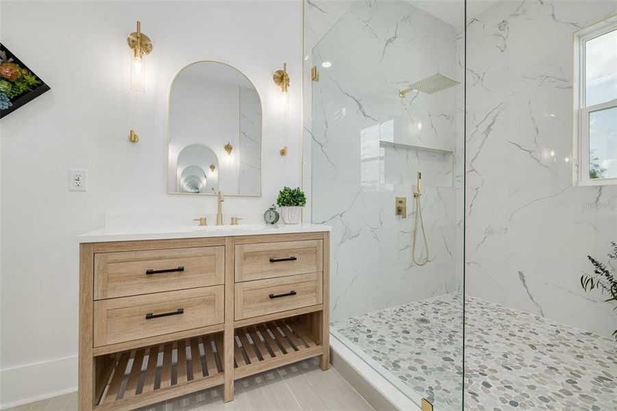 Furnished interior view inside a new home in , St. Petersburg (Image 33).