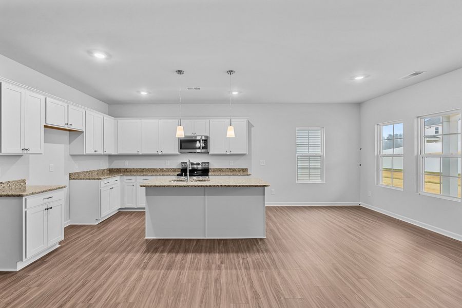 Furnished interior view inside a new home in Fieldstone, Lexington (Image 8).