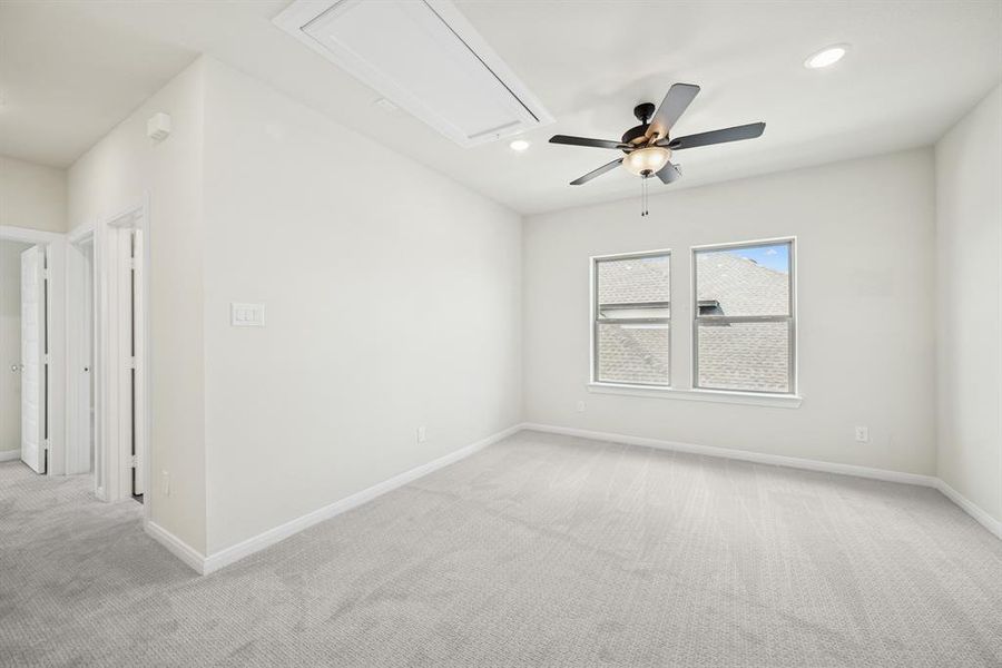 Spacious, unfurnished interior of a new home in Terraces – Classics, Rockwall (Image 21).