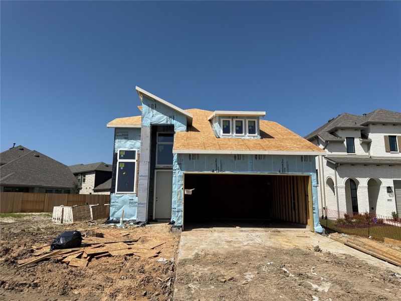 In-progress construction of a new home in , Iowa Colony, TX (Image 4). In-progress construction of a new home in , Iowa Colony, TX (Image 4).