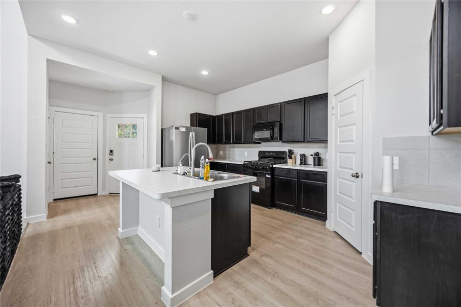 Furnished interior view inside a new home in , New Caney (Image 7).