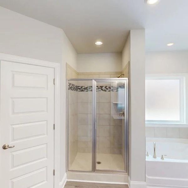Furnished interior view inside a new home in Mirror Lake at South Harbour, Villa Rica (Image 5).