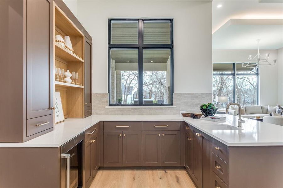 Furnished interior view inside a new home in Samantha Springs, Keller (Image 29).
