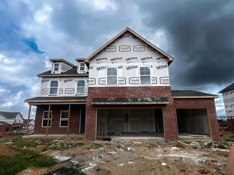 *Photo of actual home under construction Aug 2026