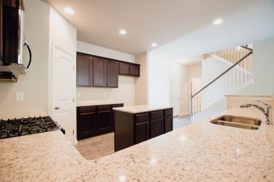 Representative furnished interior of a home built from the Crofton by Piedmont Residential in Hampton Ridge, Jefferson (Image 6).