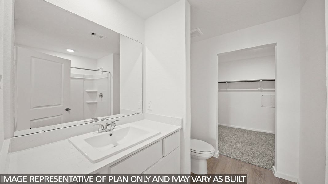 Representative furnished interior of a home built from the Cooper by D.R. Horton in Eastern Wells, Jarrell (Image 7).