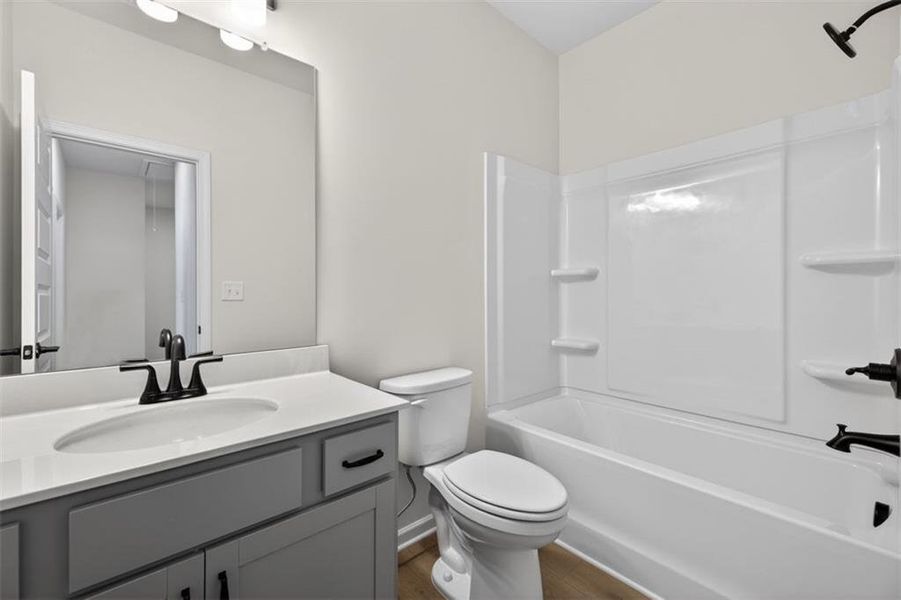 Furnished interior view inside a new home in Sanders Park, Austell (Image 9). Furnished interior view inside a new home in Sanders Park, Austell (Image 9).