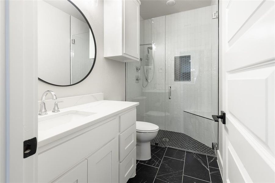 Furnished interior view inside a new home in , Graham (Image 13).