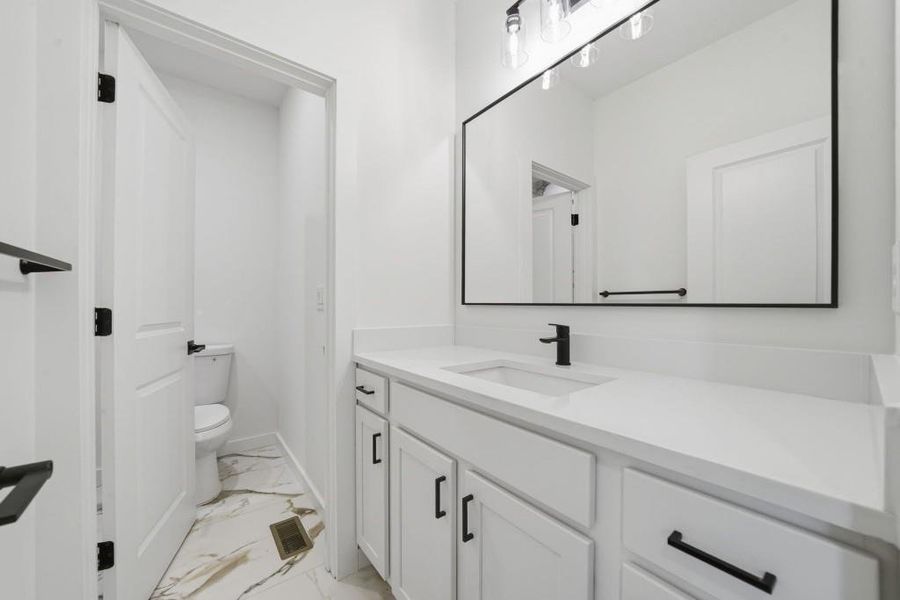 Furnished interior view inside a new home in , Decatur (Image 19).